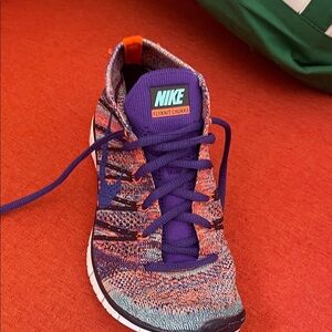Nike Flyknit Trainer — Purple, Orange, Teal Multicolor Knit